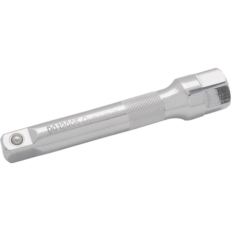 Dynamic Tools 1/2" Drive Chrome Extension, 5" Long D012005